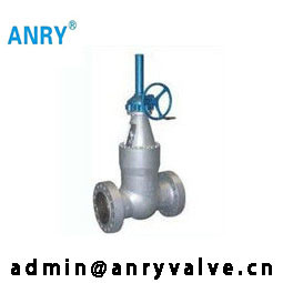 600LBS API600 WCB WC6 WC5 ตัว Stellite overlay wedge RTJ Gear Operated Gate Valve
