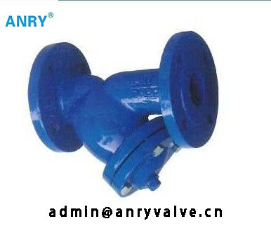 Professional 3 Flanged Strainer For Water Line WCB CF8 CF8M Body  Inline Pipe Strainer