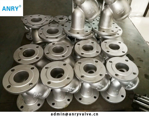 ISO 5208 Y Pattern Strainer SS304 SS316 CF8 CF8M Body SS304 Mesh 2 Inch