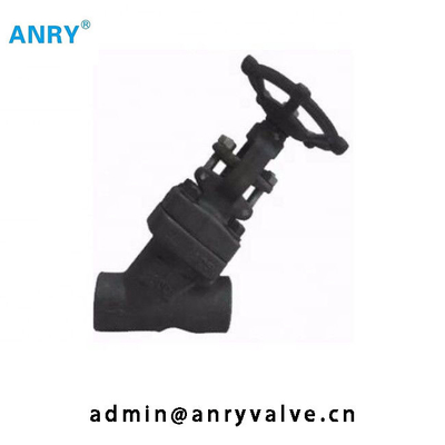Y Type Disc แรงดันสูง 800Lb เหล็กปลอมแปลง A105N Globe Valve