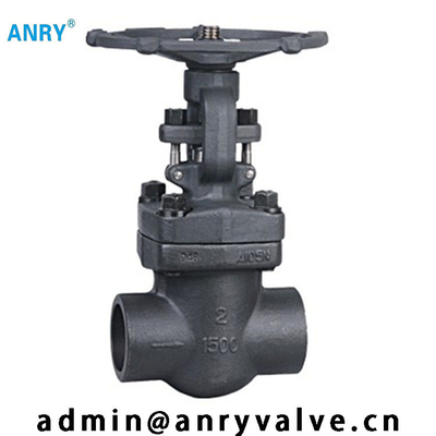 API602 SW BW NPT ฟอร์จ A105 Body 13% CR trim Gate Valve