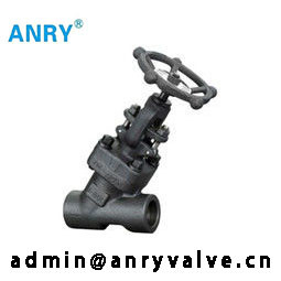 Y Type Disc แรงดันสูง 800Lb เหล็กปลอมแปลง A105N Globe Valve