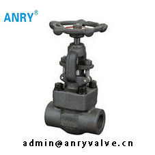 API602 SW BW NPT ฟอร์จ A105 Body 13% CR trim Gate Valve