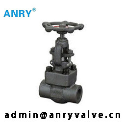 API602 SW BW NPT ฟอร์จ A105 Body 13% CR trim Gate Valve