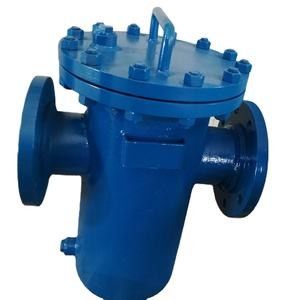 Gravity Settlement Method Strainer ประเภทตะกร้า Dn25 Renewable Strainer Density